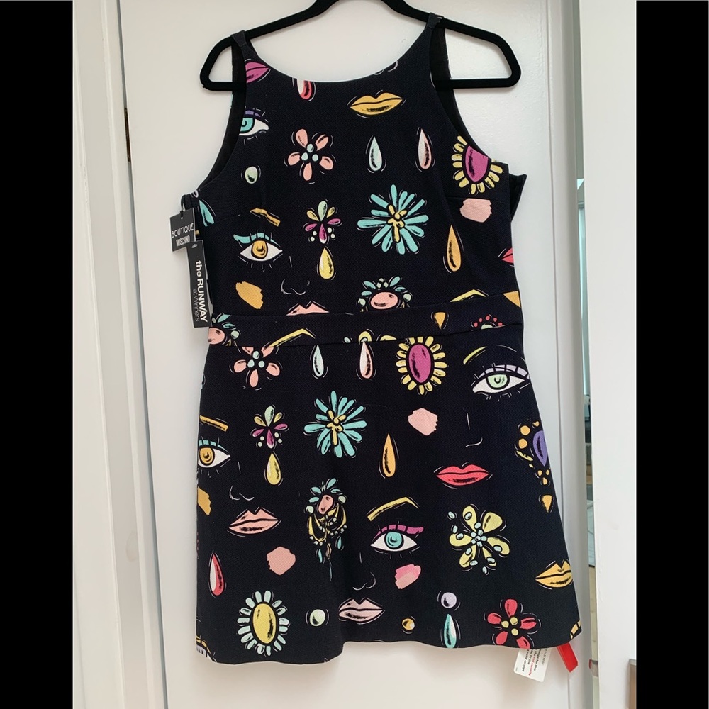 Moschino boutique dress quirky fun mini Taglia 46